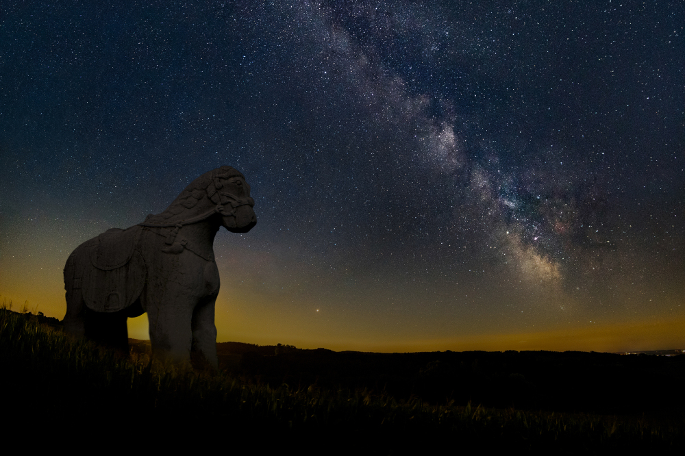 航天基地夜景