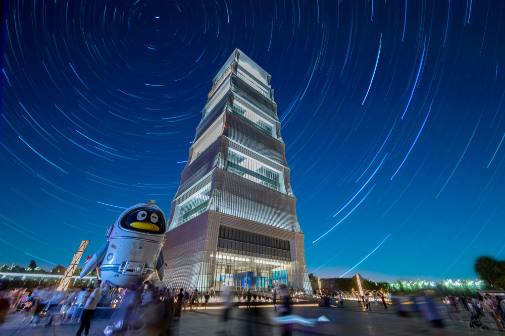 航天基地夜景