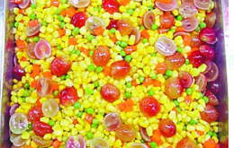 大学又现"极品"菜:玉米炒葡萄